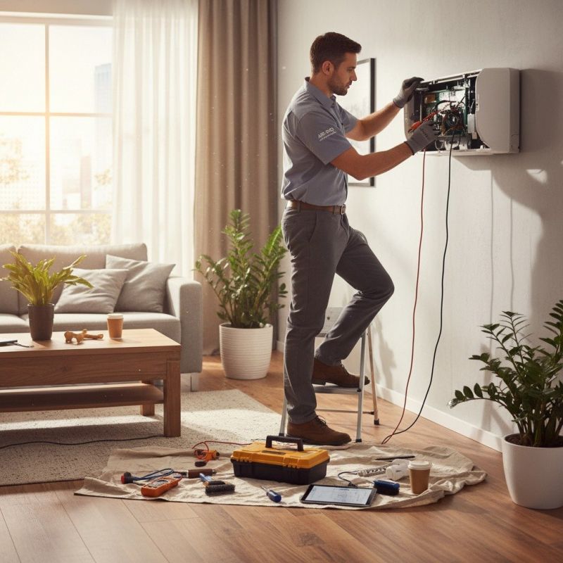 Mini Split Installation detail